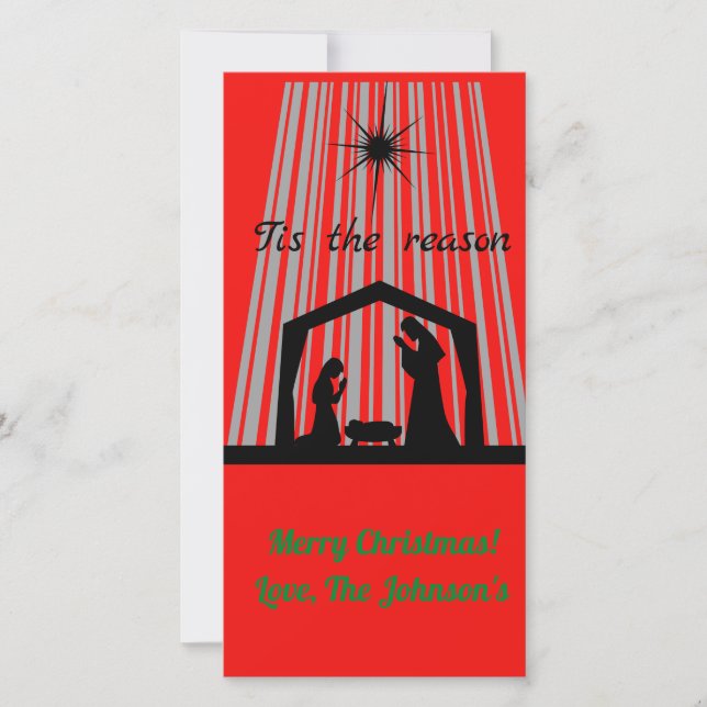 Cartes Pour Fêtes Annuelles C'est la raison (Devant)