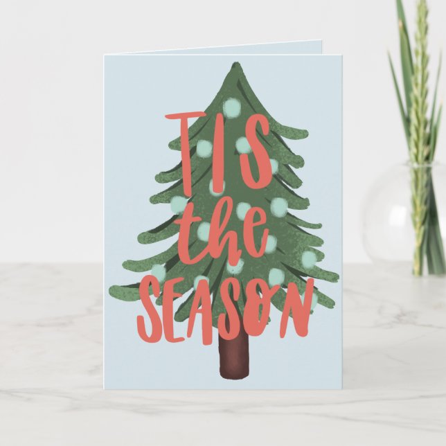 Cartes Pour Fêtes Annuelles c'est la saison (Devant)