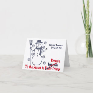 Cartes Pour Fêtes Annuelles C'est la saison de l'échec de Trump