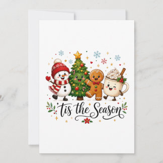 Cartes Pour Fêtes Annuelles C'est la saison de Noël