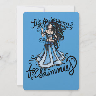 Cartes Pour Fêtes Annuelles c'est la saison des shimmy