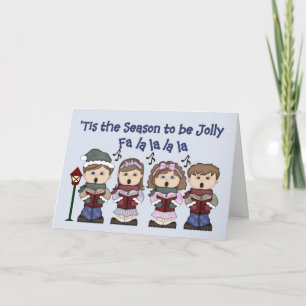 Cartes Pour Fêtes Annuelles C'est la saison pour être Jolly Christmas Card