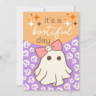 Cartes Pour Fêtes Annuelles C'est une journé halloween bootiful