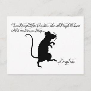 Cartes Pour Fêtes Annuelles 'C'était la nuit avant Noël