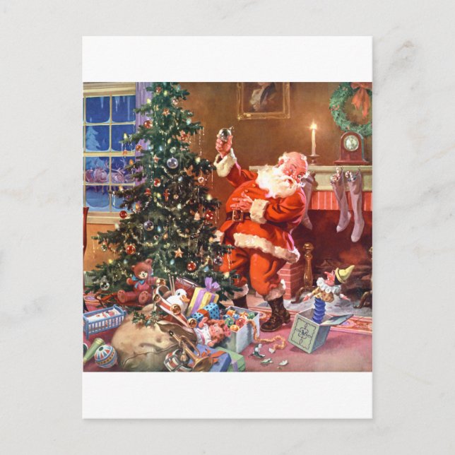 Cartes Pour Fêtes Annuelles 'C'Était La Nuit Avant Noël (Devant)