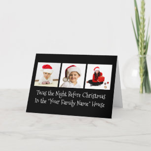 Cartes Pour Fêtes Annuelles C'était la nuit avant Noël