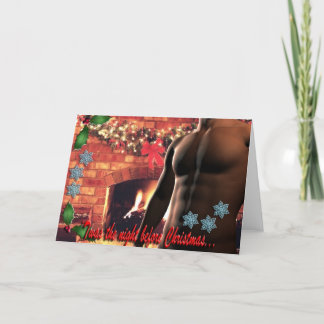 Cartes Pour Fêtes Annuelles C'Était La Nuit Avant Noël