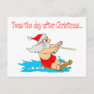 Cartes Pour Fêtes Annuelles C'Était Le Jour Après Noël