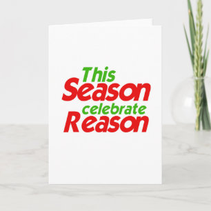 Cartes Pour Fêtes Annuelles CETTE SAISON CÉLÉBRE LA RAISON -.png