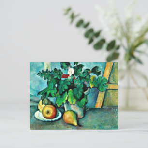 Cartes Pour Fêtes Annuelles Cezanne - Pot de primeurs et fruits