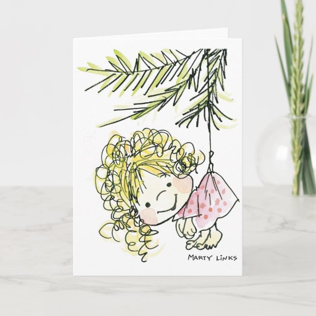 Cartes Pour Fêtes Annuelles CH-006 Ornement de Noël (Devant)