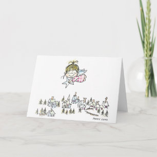 Cartes Pour Fêtes Annuelles CH-010 Ange de Noël