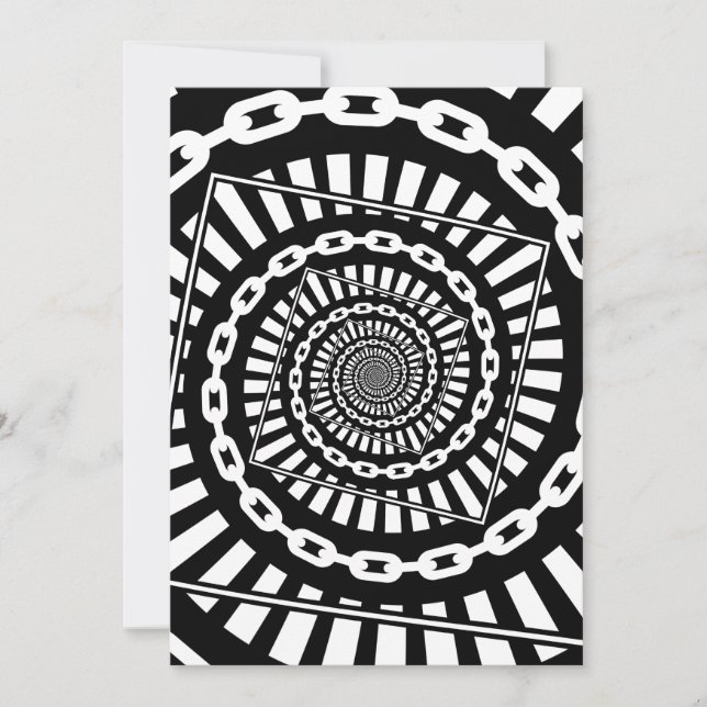 Cartes Pour Fêtes Annuelles Chaînes de golf sur disque (Devant)