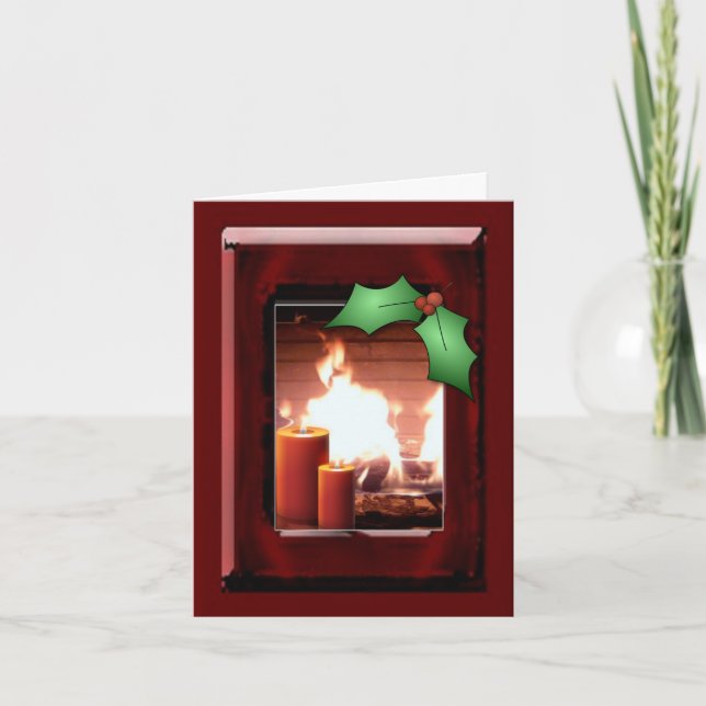 Cartes Pour Fêtes Annuelles Chaleur des fêtes (Devant)