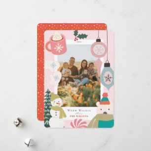 Cartes Pour Fêtes Annuelles Chaleureux Charme Cocaca Mittens Photo