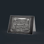 Cartes Pour Fêtes Annuelles Chalkboard Écriture Noël<br><div class="desc">Personnalisez cet article de Noël Bible Verse avec Écriture de Passage d'Ésaïe 9:6... Un Fils nous est donné : Et son nom sera appelé Merveilleux, Conseiller, LE DIEU PUISSANT, Le Père éternel, Le Prince de la Paix. ~Isaïe 9:6 Tableau noir et gris foncé avec un texte blanc graphique fait un...</div>