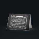 Cartes Pour Fêtes Annuelles Chalkboard Écriture Noël<br><div class="desc">Personnalisez cet article de Noël Bible Verse avec Écriture de Passage d'Ésaïe 9:6... Un Fils nous est donné : Et son nom sera appelé Merveilleux, Conseiller, LE DIEU PUISSANT, Le Père éternel, Le Prince de la Paix. ~Isaïe 9:6 Tableau noir et gris foncé avec un texte blanc graphique fait un...</div>