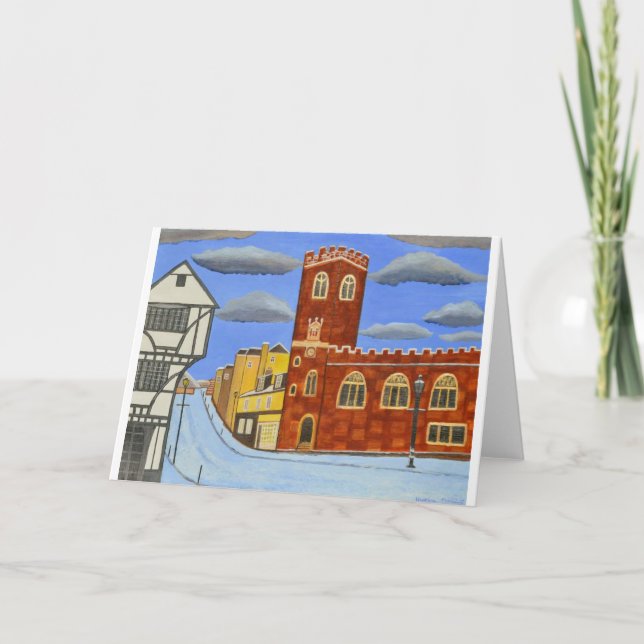 Cartes Pour Fêtes Annuelles Chambre de Tudor à Exeter (Devant)