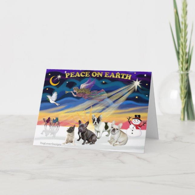 Cartes Pour Fêtes Annuelles Championnats de France de football dimanche-quatre (Devant)