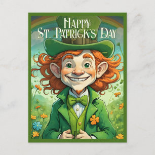 Cartes Pour Fêtes Annuelles Chance de sourire à la Saint-Patrick
