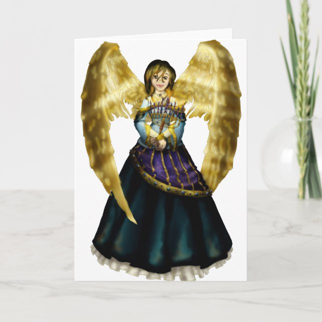 Cartes Pour Fêtes Annuelles Chanoukah (Devant)