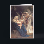 Cartes Pour Fêtes Annuelles Chanson des anges - William-Adolphe Bouguereau<br><div class="desc">Chanson des anges - William-Adolphe Bouguereau</div>