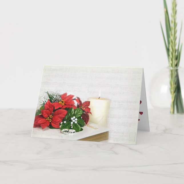 Cartes Pour Fêtes Annuelles Chanson mariage (Devant)