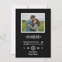 Chanson pour My Love A Valentine's Day Card