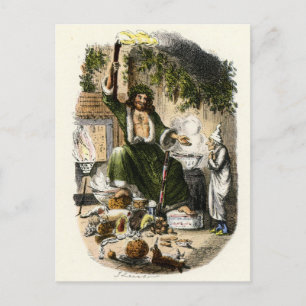 Cartes Pour Fêtes Annuelles Chant de Noël - fantôme de cadeau de Noël