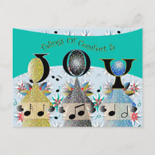 Cartes Pour Fêtes Annuelles Chanteurs de Noël