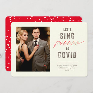 Cartes Pour Fêtes Annuelles Chantons F*cklalala pour regarder une photo amusan