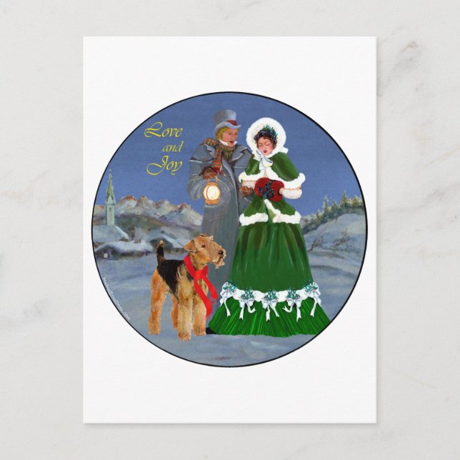 Cartes Pour Fêtes Annuelles Chants de Noël (Devant)