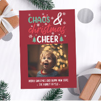 Chaos amusant et fête de Noël