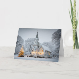 Cartes Pour Fêtes Annuelles Chapelle de Noël