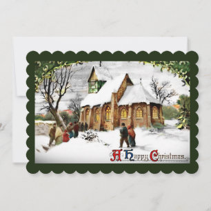 Cartes Pour Fêtes Annuelles Chapelle du Village