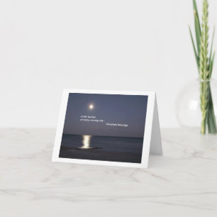 Cartes Pour Fêtes Annuelles Chaque Noël d'étoile du soir