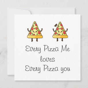 Cartes Pour Fêtes Annuelles Chaque Pizza Moi Anniversaire Anniversaire Saint-V
