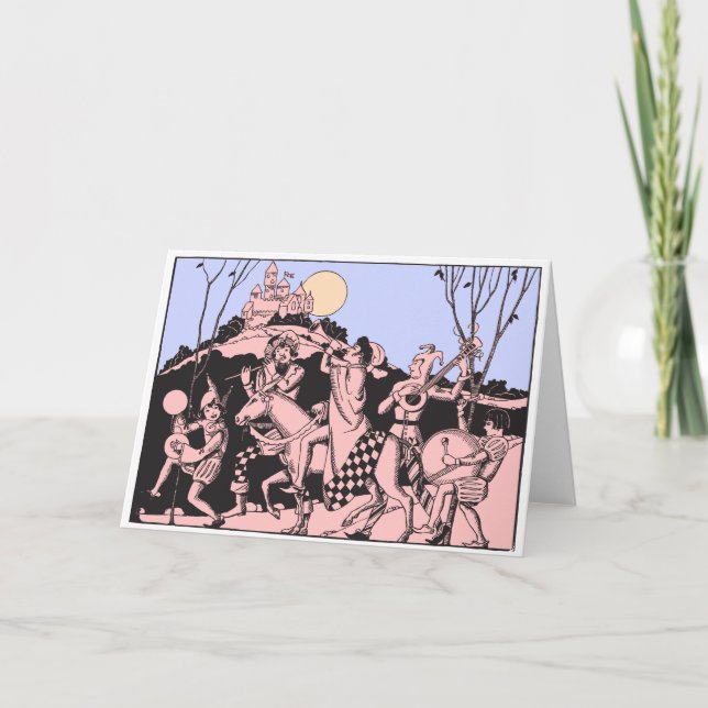 Cartes Pour Fêtes Annuelles Charivari de Noël (Devant)