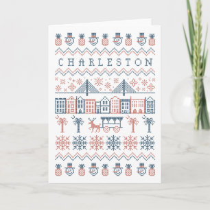 Cartes Pour Fêtes Annuelles Charleston Ugly Sweater