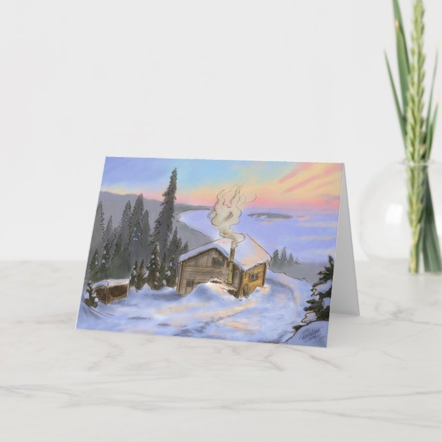 Cartes Pour Fêtes Annuelles Charlevoix, Québec (Devant)