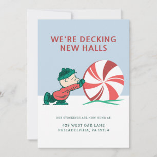 Cartes Pour Fêtes Annuelles Charlie Brown   Entrez dans la saison des fêtes