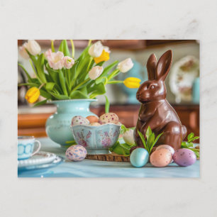 Cartes Pour Fêtes Annuelles Charmant Chocolat Lapin de Pâques
