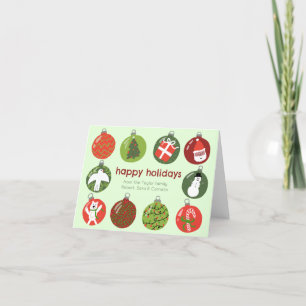 Cartes Pour Fêtes Annuelles Charmante décoration de Noël Vintage Noël PERSONNA
