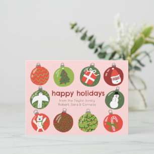 Cartes Pour Fêtes Annuelles Charmante décoration de Noël Vintage Noël PERSONNA