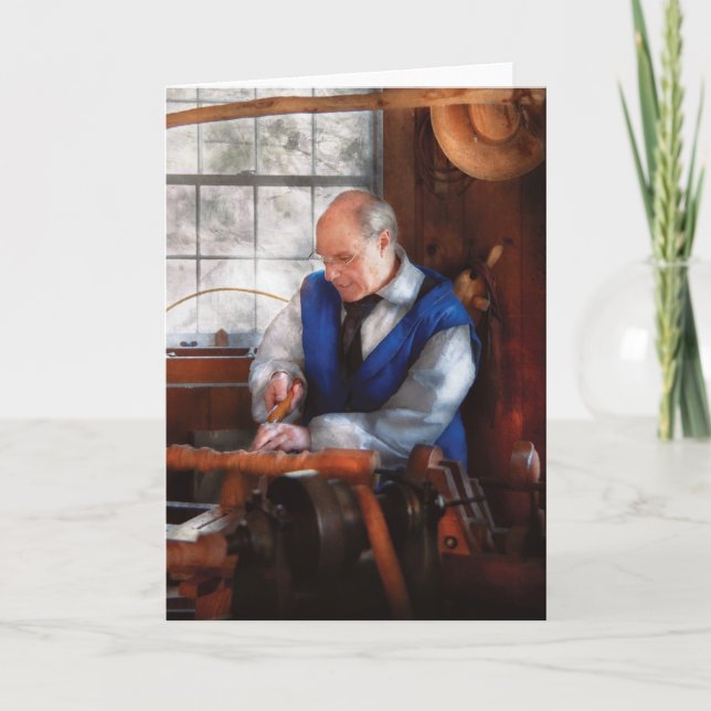 Cartes Pour Fêtes Annuelles Charpentier - Le Bois (Devant)