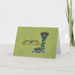 Cartes Pour Fêtes Annuelles Chat de Purrfect