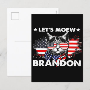 Cartes Pour Fêtes Annuelles Chat laisse miaulement