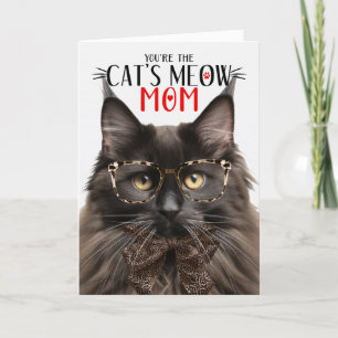 Cartes Pour Fêtes Annuelles Chat Maine Coon Brown pour maman pour la fête des 