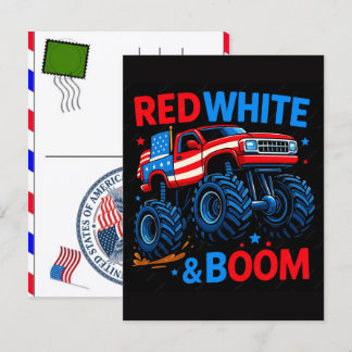 Cartes Pour Fêtes Annuelles Chat Tachetée Patte Félin États-Unis Jour de l'Ind