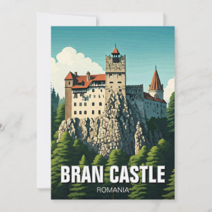 Cartes Pour Fêtes Annuelles Château de Bran Roumanie